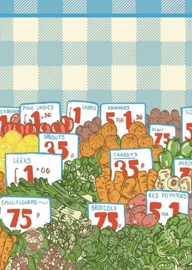 Barnsley Market Fruit Stall - Ellie Mae Fisher